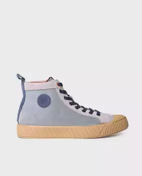 Женские замшевые кроссовки на шнуровке Toni Pons, синий