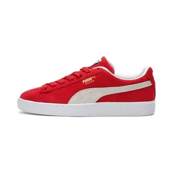 Женские замшевые кроссовки PUMA Classic XXI, цвет High Risk Red/White