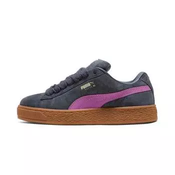 Женские замшевые кроссовки PUMA XL, цвет galactic gray/wild berry
