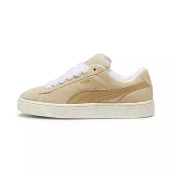 Женские замшевые кроссовки PUMA XL, цвет putty/warm white