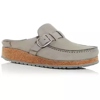Женские замшевые мюли Buckley Slip On Birkenstock, цвет dove gray