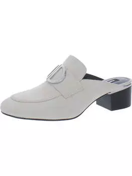 Женские замшевые мюли с отделкой DKNY, цвет stone