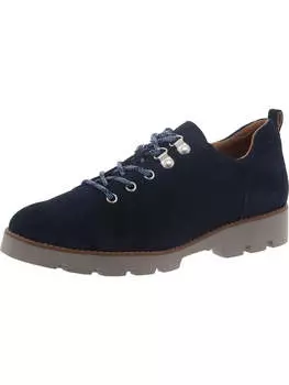 Женские замшевые оксфорды Ballari на шнуровке Vionic, цвет navy suede