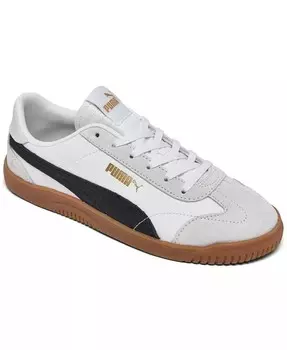 Женские замшевые повседневные кроссовки Club 5v5 от Finish Line Puma, белый
