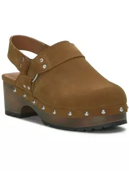 Женские замшевые сабо на платформе Blaton Lucky Brand, цвет Rich Saddle Oiled Suede