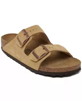 Женские замшевые сандалии Arizona от Finish Line Birkenstock, коричневый