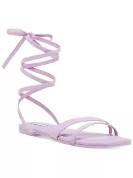 Женские замшевые сандалии-гладиаторы Garvan с ремешками Steve Madden, цвет lilac suede