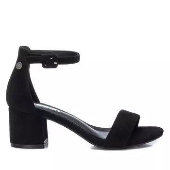 Женские замшевые сандалии на блочном каблуке от XTI, черный