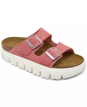 Женские замшевые сандалии на платформе Arizona на массивной платформе от Finish Line Birkenstock, мультиколор