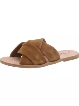 Женские замшевые сандалии-слайды Rio Vista Free People, цвет taupe suede