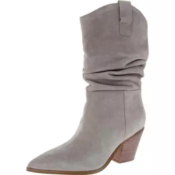 Женские замшевые сапоги Kadon Slochy Mid-Calf Nine West, серо-коричневый