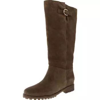 Женские замшевые сапоги Leary Tall до колена Steve Madden, цвет taupe suede