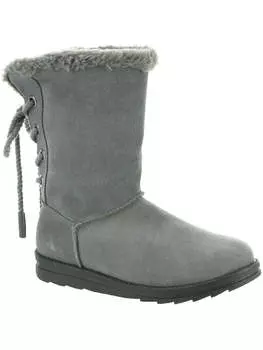 Женские замшевые сапоги Ziggy Rodeo с подкладкой из искусственного меха до середины голени Muk Luks, темно-серый