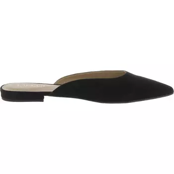 Женские замшевые слипоны Londyn Lauren Ralph Lauren, цвет Black Kidsuede