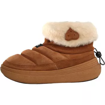 Женские замшевые туфли Fami средней длины Flower Mountain, коричневый