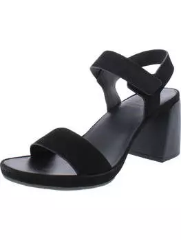 Женские замшевые туфли Genn-Rise с ремешком на щиколотке Naturalizer, черный