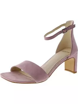 Женские замшевые туфли Luisa с ремешком на щиколотке и блочным каблуком Vagabond, розовый