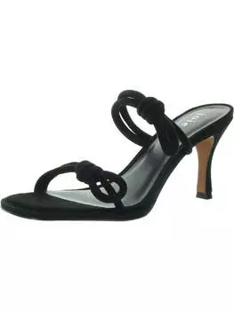 Женские замшевые туфли на каблуках Leonore Joie, цвет black kidsuede