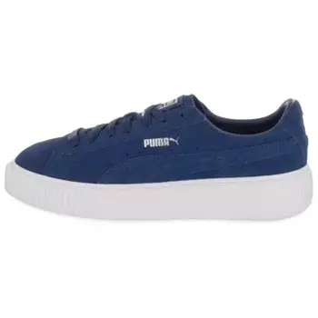 Женские замшевые туфли на платформе «Peacoat» Puma
