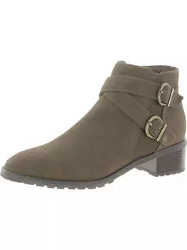 Женские замшевые водонепроницаемые ботинки Sela Aqua College, темно-серый