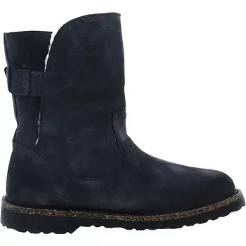 Женские замшевые зимние и зимние ботинки на подкладке из овчины Uppsala Birkenstock, цвет Graphite