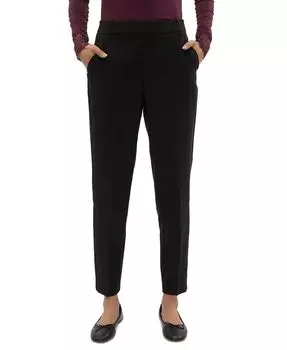 Женские зауженные брюки с эластичной спинкой Vero Moda, черный