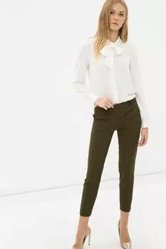 Женские зеленые брюки7KAK42829RW Koton, зеленый