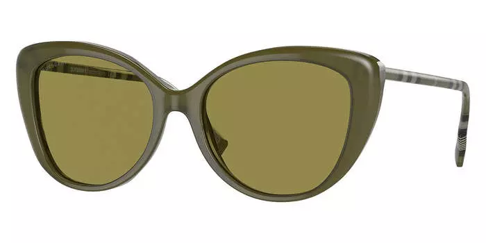 Женские зеленые солнцезащитные очки Burberry 54 мм BE4407-4090-2-54, зеленый