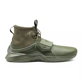 Женские зеленые высокие кроссовки Fenty из X Rihanna Puma, зеленый