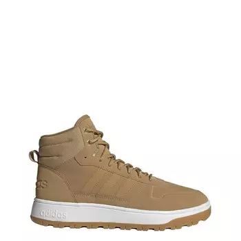 Женские зимние ботинки Adidas, цвет cashmere beige/brown/white