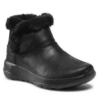Женские зимние ботинки Skechers, черный