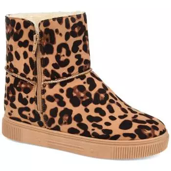 Женские зимние ботинки Stelly Tru Comfort Foam из коллекции Journee, цвет leopard