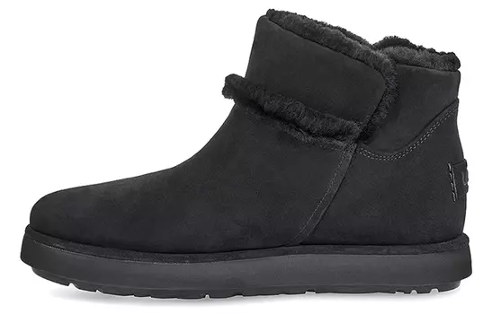 Угги UGG Classic Mini Spill Seam Blvd Snow Boots Black Women's