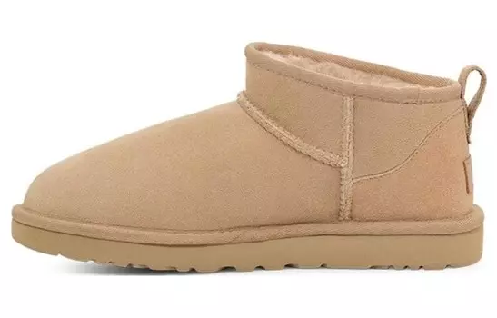 Женские зимние ботинки Ugg CLASSIC ULTRA MINI, светлый серо-коричневый