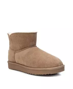 Женские зимние ботинки XTI, цвет Beige/khaki