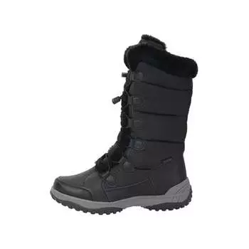Женские зимние сапоги со снежинками Mountain Warehouse, черный