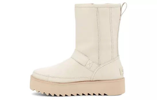 Угги UGG Classic Rebel Biker Short Boot 'Bone' Women's