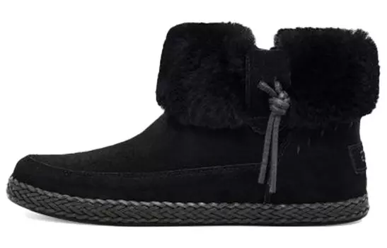 Угги UGG Elowen Fleece Lined Snow Boots Black Women's