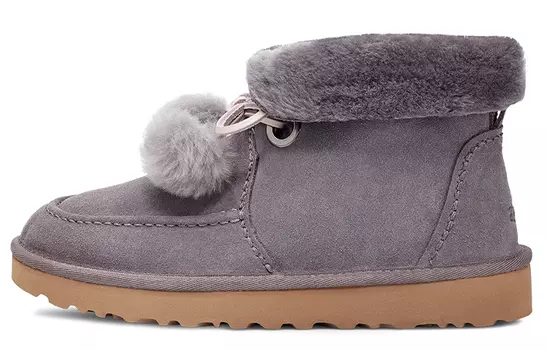 Угги UGG Kyrina Bow Pom 'Purple Gray' Women's