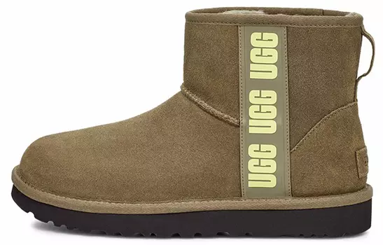 Угги UGG Mini Side Logo 'Olive Green' Women's