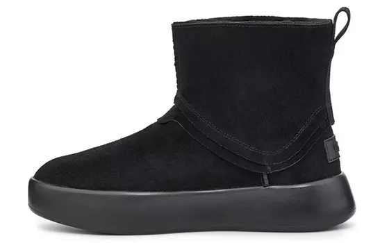 Угги UGG Classic Boom Boot Fleece Lined Black Women's