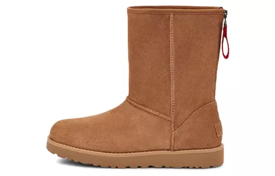 Угги UGG W Classic Short Logo Zip Women's