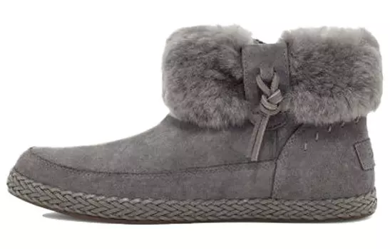 Угги UGG Elowen Fleece Lined Snow Boots Gray Women's