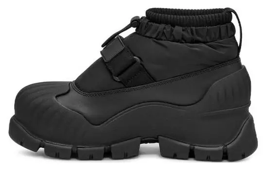 Женские зимние сапоги угги, черный