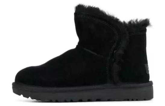 Женские зимние сапоги угги, черный