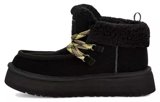 Женские зимние сапоги угги, черный