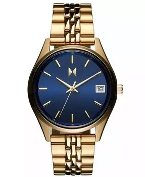 Женские золотистые часы Rise Boyfriend 36 мм MVMT, золото