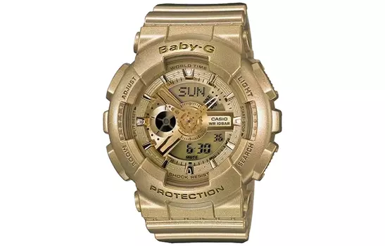 Женские золотые часы BABY-G BA-111-9A CASIO
