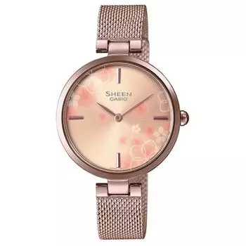 Женские золотые часы SHEEN CASIO
