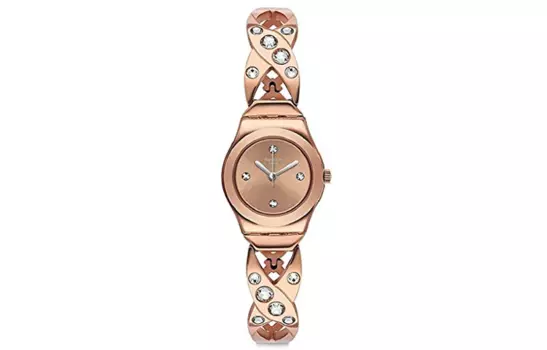 Женские золотые часы YSG165G SWATCH